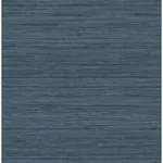 Brewster Home Fashions Barnaby Indigo Faux Grasscloth Wallpaper - SKU 4157-25959