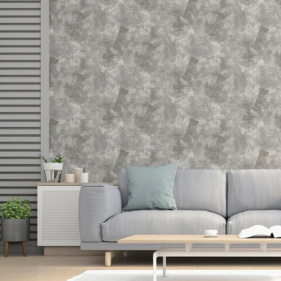Brewster Home Fashions Barney Grey Brushed Strokes Wallpaper | Wallpaper Twins Brewster Home Fashions Barney Grey Brushed Strokes Wallpaper - SKU AH904405