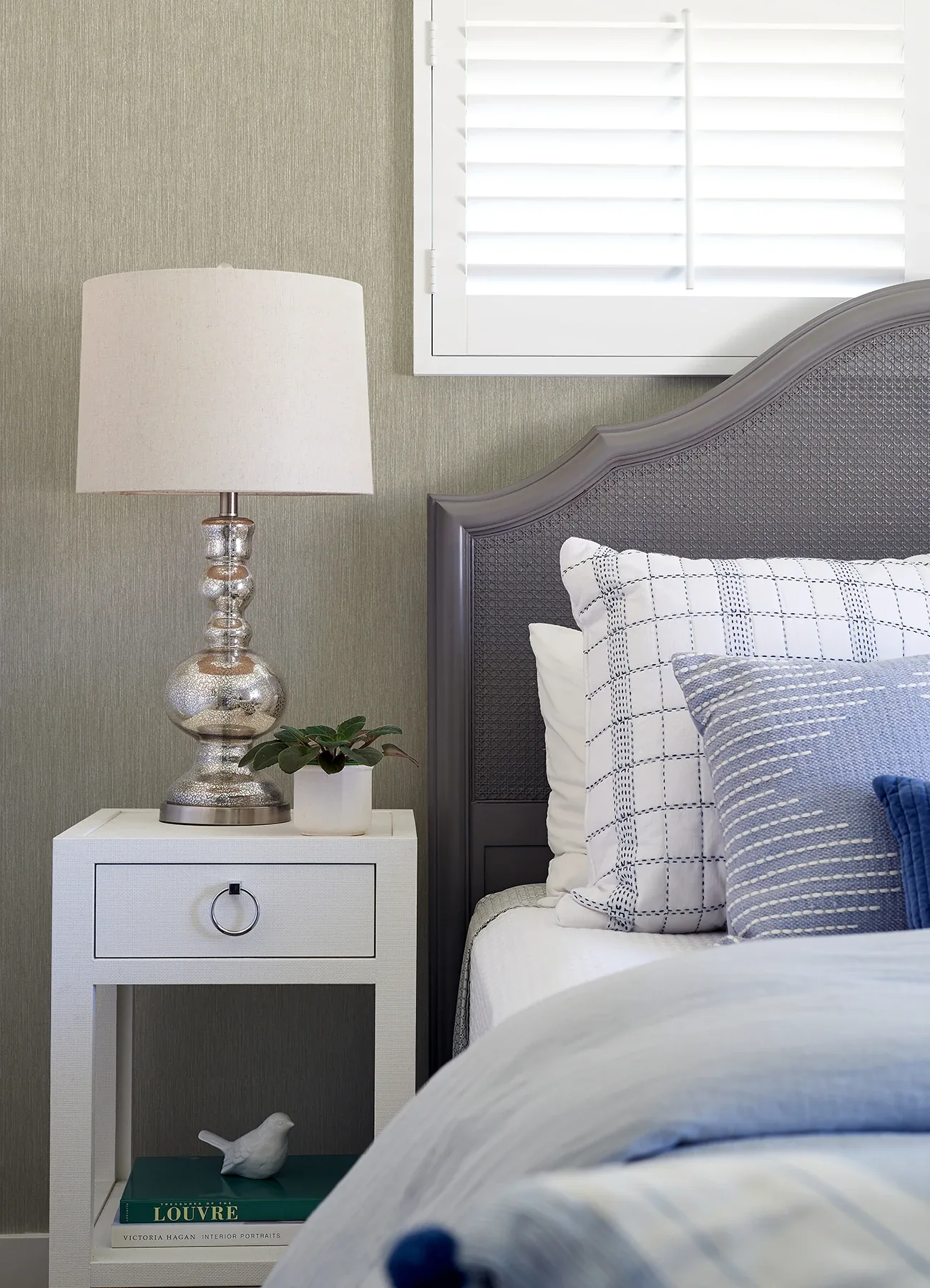 Brewster Home Fashions Barre Light Grey Stria Wallpaper - SKU 2984-87979