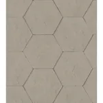 Brewster Home Fashions Bascom Light Grey Stone Hexagon Wallpaper | Wallpaper Twins Brewster Home Fashions Bascom Light Grey Stone Hexagon Wallpaper - SKU 4015-427134