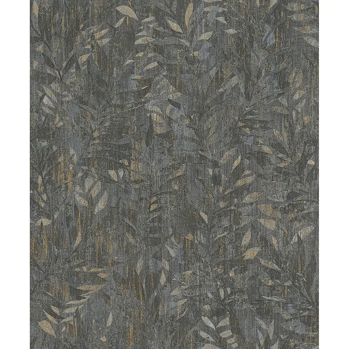 Brewster Home Fashions Beck Charcoal Leak Wallpaper - SKU 4096-561289