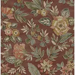 Brewster Home Fashions Begonia Red Floral Trail Wallpaper - SKU 4148-27425