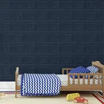 Brewster Home Fashions Bellamy Navy Wooden Panel Wallpaper | Wallpaper Twins Brewster Home Fashions Bellamy Navy Wooden Panel Wallpaper - SKU AH909601