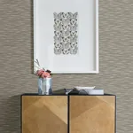 Brewster Home Fashions Benson Brown Faux Fabric Wallpaper | Wallpaper Twins Brewster Home Fashions Benson Brown Faux Fabric Wallpaper - SKU 4157-26157