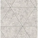Brewster Home Fashions Benson Grey Marble Triangle Wallpaper | Wallpaper Twins Brewster Home Fashions Benson Grey Marble Triangle Wallpaper - SKU FD41760