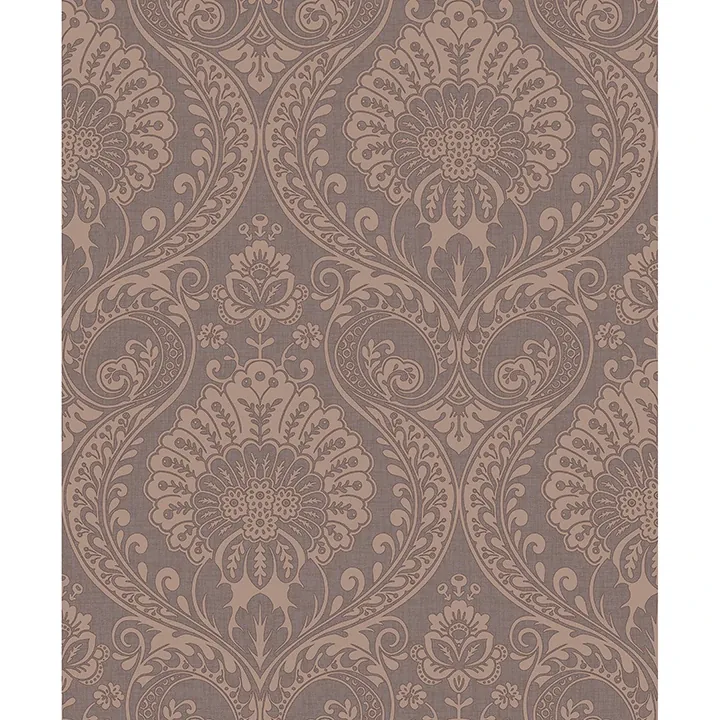 Brewster Home Fashions Berenice Rose Gold Luxe Wallpaper - SKU AH906605