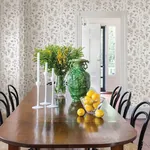 Brewster Home Fashions Bergamot Light Grey Wildflower Wallpaper | Wallpaper Twins Brewster Home Fashions Bergamot Light Grey Wildflower Wallpaper - SKU 4134-72501