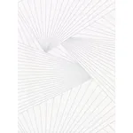 Brewster Home Fashions Berkeley White Geometric Faux Grasscloth Wallpaper - SKU 2921-50408