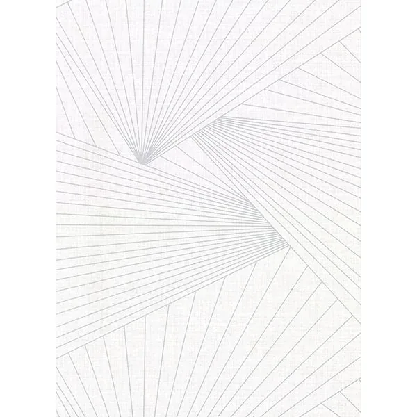 2921-50408 | Berkeley White Geometric Faux Grasscloth Wallpaper