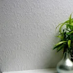 Brewster Home Fashions Berkeley White Paintable Anaglypta Original Wallpaper - SKU 437-RD125