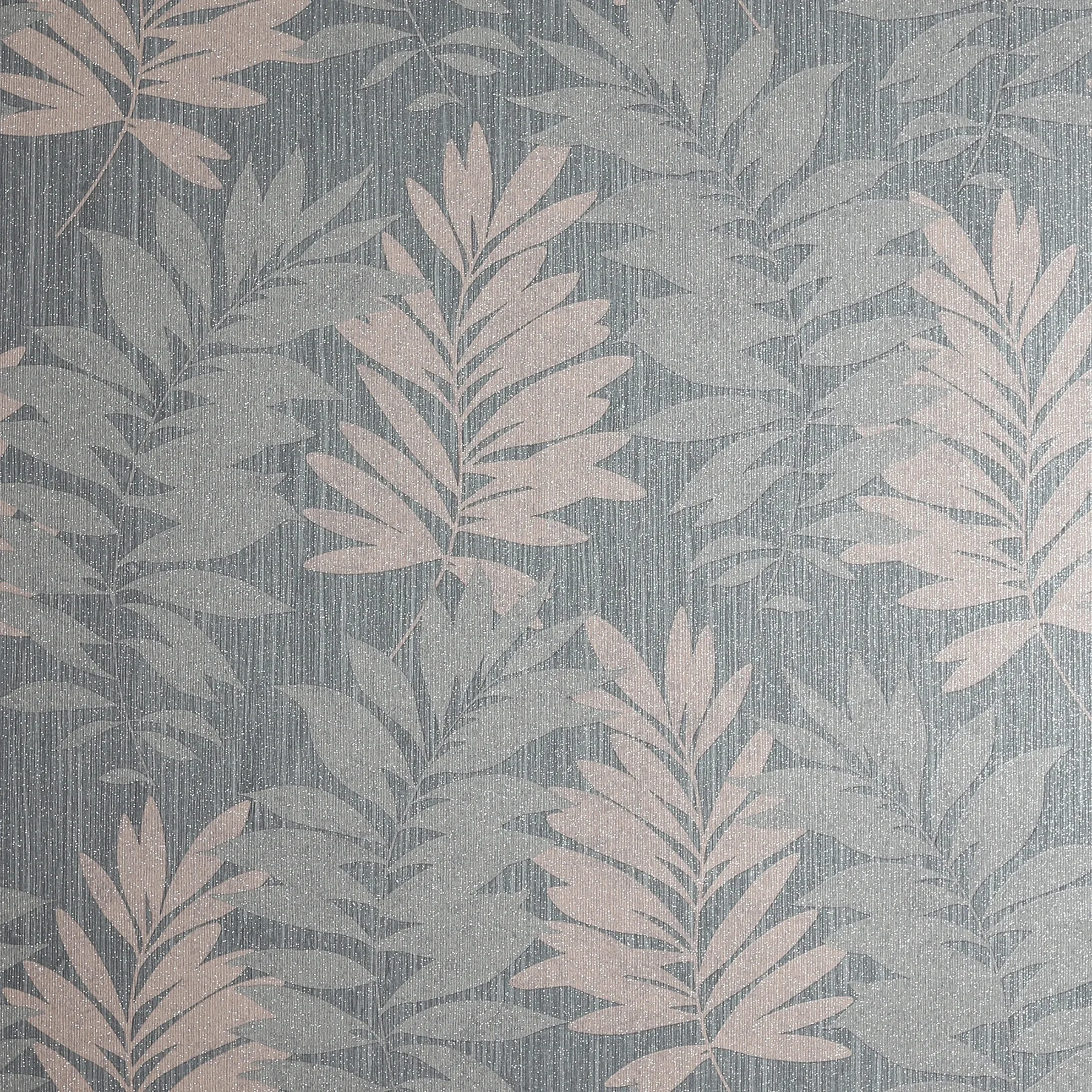 Brewster Home Fashions Bernis Slate Palm Leaf Wallpaper - SKU AH296200