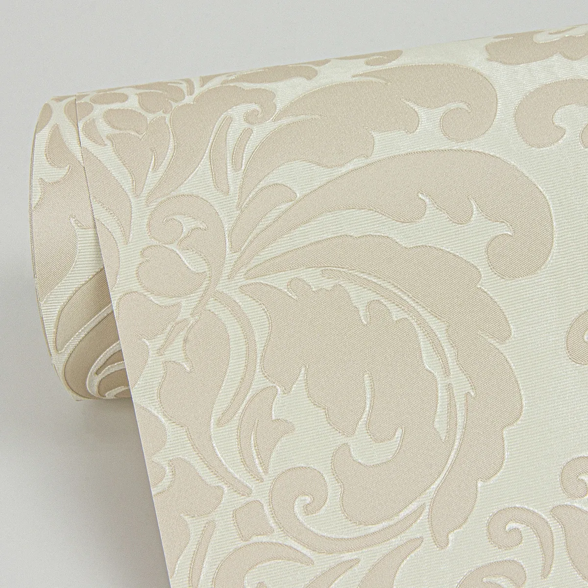 Brewster Home Fashions Betina Cream Damask Wallpaper - SKU 4058-24803