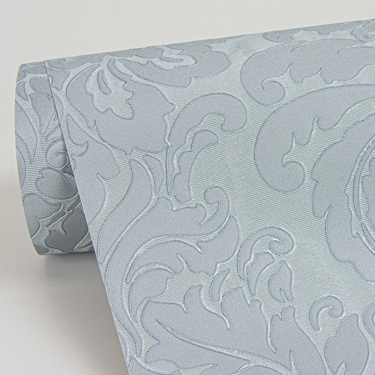 Brewster Home Fashions Betina Light Blue Damask Wallpaper - SKU 4058-24806