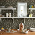 Brewster Home Fashions Bird Brown Floral Thicket Wallpaper | Wallpaper Twins Brewster Home Fashions Bird Brown Floral Thicket Wallpaper - SKU 4171-82064