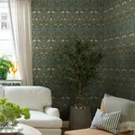 Brewster Home Fashions Bird Multicolor Floral Thicket Wallpaper | Wallpaper Twins Brewster Home Fashions Bird Multicolor Floral Thicket Wallpaper - SKU 4171-82062
