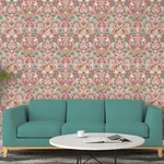 Brewster Home Fashions Birdy Pink Nuthatch Floral Wallpaper | Wallpaper Twins Brewster Home Fashions Birdy Pink Nuthatch Floral Wallpaper - SKU AH100199AH