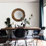 Brewster Home Fashions Bison Taupe Herringbone Wallpaper | Wallpaper Twins Brewster Home Fashions Bison Taupe Herringbone Wallpaper - SKU 3118-25097