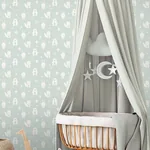 Brewster Home Fashions Bitsy Mint Woodland Wallpaper | Wallpaper Twins Brewster Home Fashions Bitsy Mint Woodland Wallpaper - SKU 4060-91304