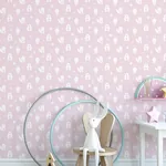 Brewster Home Fashions Bitsy Pink Woodland Wallpaper | Wallpaper Twins Brewster Home Fashions Bitsy Pink Woodland Wallpaper - SKU 4060-91303