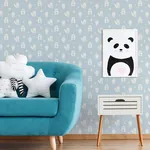 Brewster Home Fashions Bitsy Sky Blue Woodland Wallpaper | Wallpaper Twins Brewster Home Fashions Bitsy Sky Blue Woodland Wallpaper - SKU 4060-91311