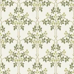 Brewster Home Fashions Blackberry Chartreuse Vine Trellis Wallpaper - SKU 4171-82053