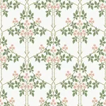 Brewster Home Fashions Blackberry Pink Vine Trellis Wallpaper - SKU 4171-82054
