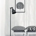 Brewster Home Fashions Blair Dove Ikat Stripe Wallpaper - SKU 2810-SH01081