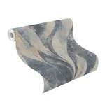 Brewster Home Fashions Blake Denim Leaf Wallpaper | Wallpaper Twins Brewster Home Fashions Blake Denim Leaf Wallpaper - SKU 4096-520064