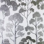 Brewster Home Fashions Blanche Silver Trees Wallpaper - SKU AH909505