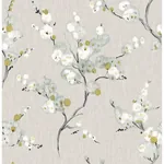 Brewster Home Fashions Bliss Blue Floral Wallpaper - SKU 2904-24308