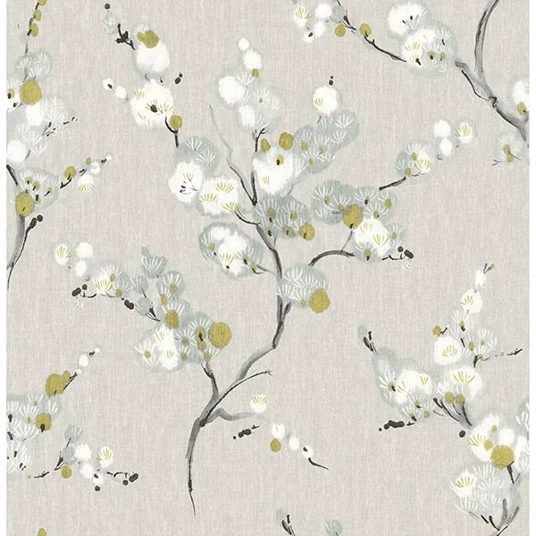 Brewster Home Fashions Bliss Blue Floral Wallpaper - SKU 2904-24308