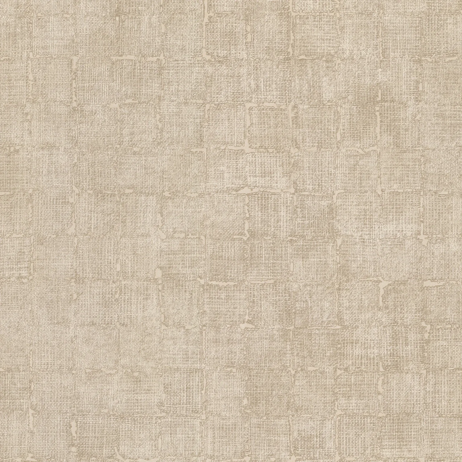 4157-333451 | Blocks Beige Checkered Wallpaper