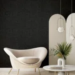 Brewster Home Fashions Blocks Black Checkered Wallpaper | Wallpaper Twins Brewster Home Fashions Blocks Black Checkered Wallpaper - SKU 4157-333457