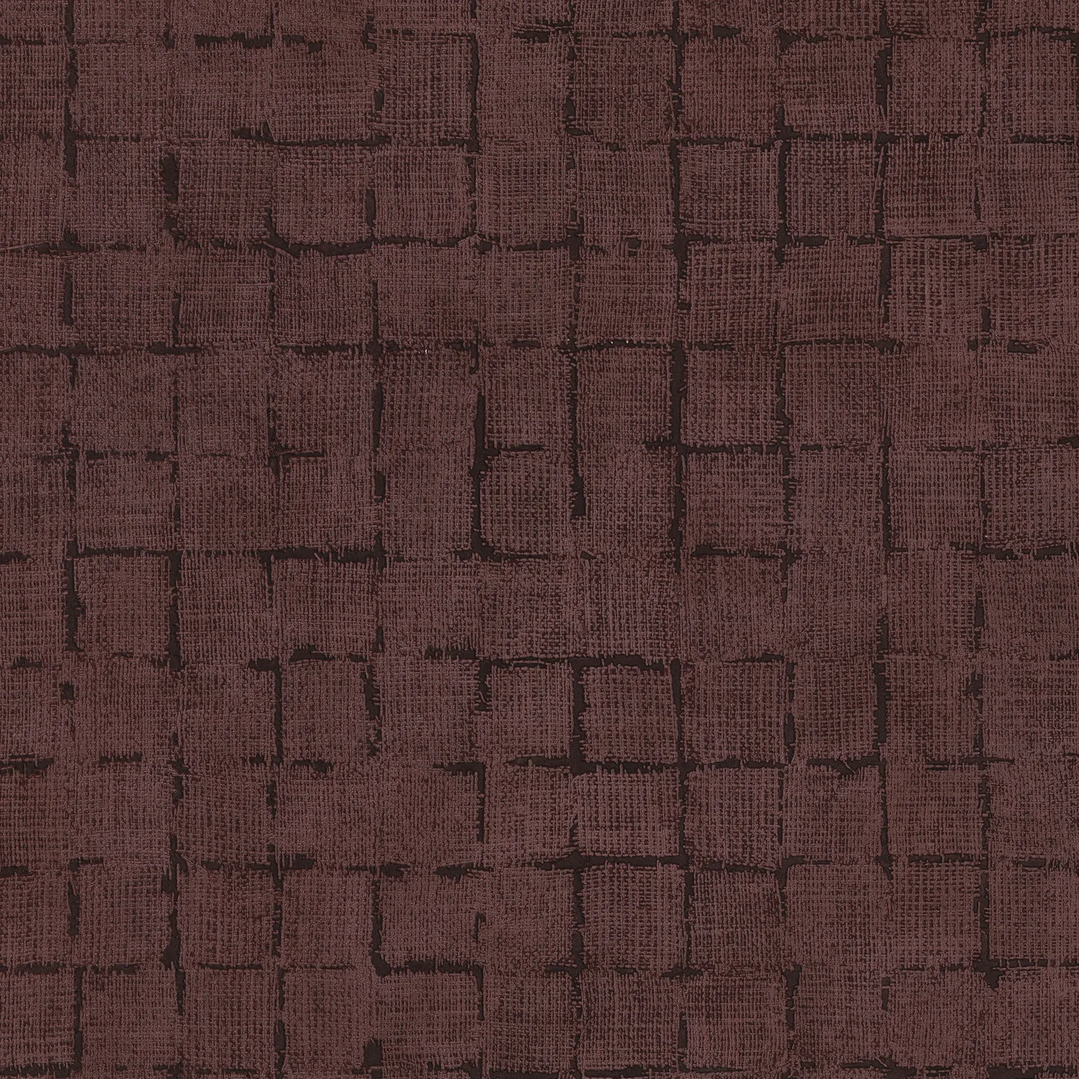 4157-333459 | Blocks Burgundy Checkered Wallpaper