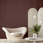 Brewster Home Fashions Blocks Burgundy Checkered Wallpaper | Wallpaper Twins Brewster Home Fashions Blocks Burgundy Checkered Wallpaper - SKU 4157-333459