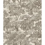 Brewster Home Fashions Blyth Brown Toile Wallpaper - SKU 3112-002719