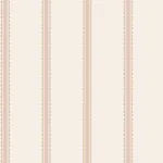 Brewster Home Fashions Bobbin Stripe Pink Scalloped Wallpaper - SKU 4203-27576