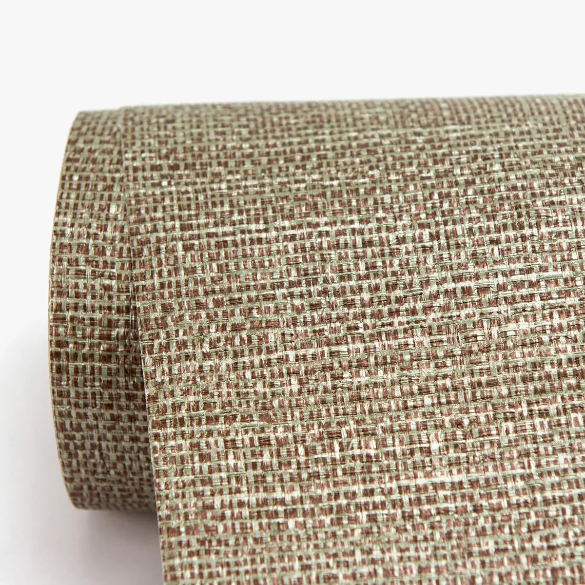 Brewster Home Fashions Bohemian Bling Olive Basketweave Wallpaper - SKU 2984-2784