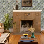 Brewster Home Fashions Bohemian Blue Jacobean Wallpaper - SKU 3125-72300