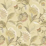 Brewster Home Fashions Bohemian Mustard Jacobean Wallpaper - SKU 3125-72302