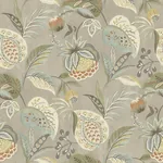 Brewster Home Fashions Bohemian Taupe Jacobean Wallpaper | Wallpaper Twins Brewster Home Fashions Bohemian Taupe Jacobean Wallpaper - SKU 3125-72301