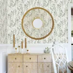 Brewster Home Fashions Bondi Green Botanical Wallpaper | Wallpaper Twins Brewster Home Fashions Bondi Green Botanical Wallpaper - SKU 2979-36712-3