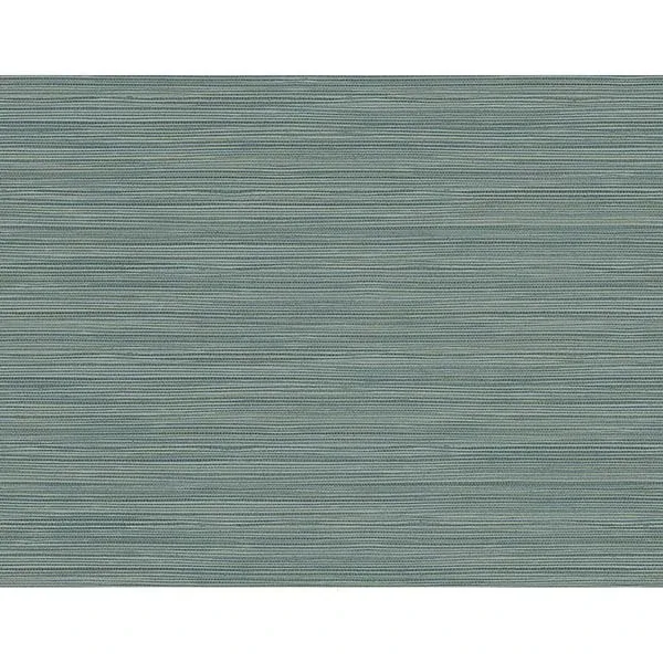 2765-BW40902 | Bondi Teal Grasscloth Texture Wallpaper