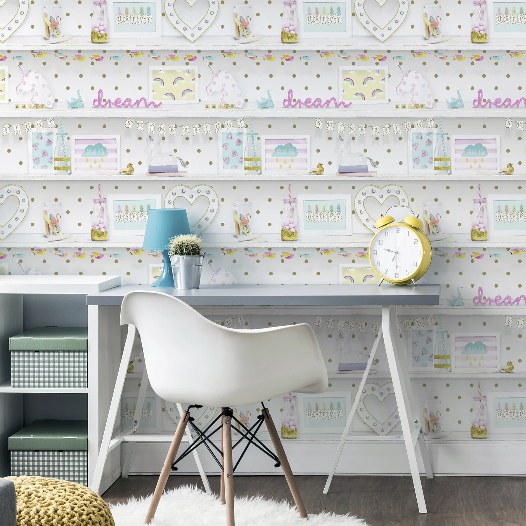 Brewster Home Fashions Bonnie Multicolor Memento Wallpaper - SKU AH696004