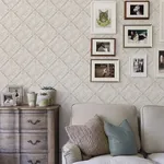 Brewster Home Fashions Brandi Grey Tin Tile Wallpaper - SKU 2904-13094
