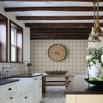 Brewster Home Fashions Brasserie White Tin Ceiling Tile Wallpaper - SKU 2767-23764