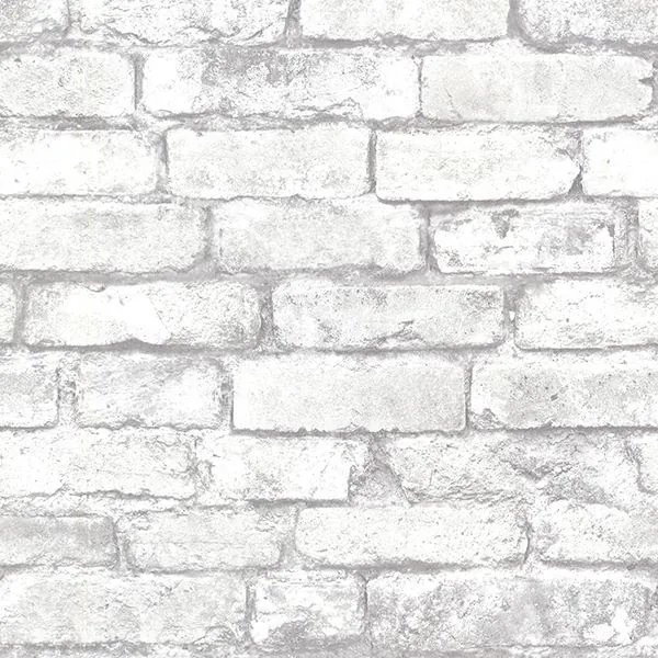 Brewster Home Fashions Brick Grey Chelsea Wallpaper - SKU 2686-21261