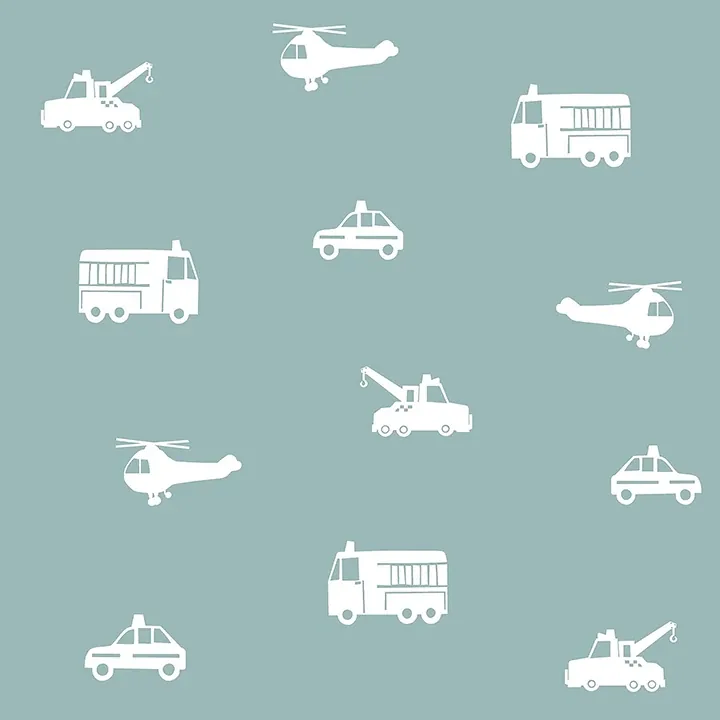 4060-128864 | Briony Blue Vehicles Wallpaper