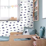 Brewster Home Fashions Briony Navy Vehicles Wallpaper - SKU 4060-137321