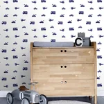 Brewster Home Fashions Briony Navy Vehicles Wallpaper - SKU 4060-137321